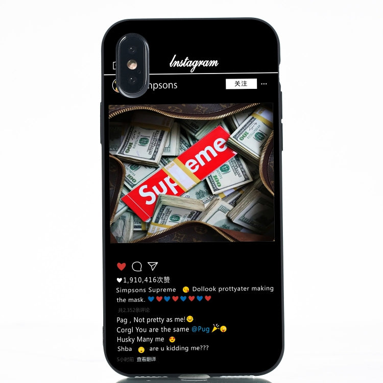For iPhone XS Max TPU Protective Case