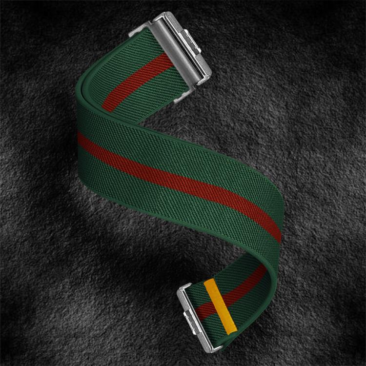 For Huawei Watch Fit3 / Fit4 / Fit4 Pro Adjustable Single Loop Elastic Nylon Watch Band
