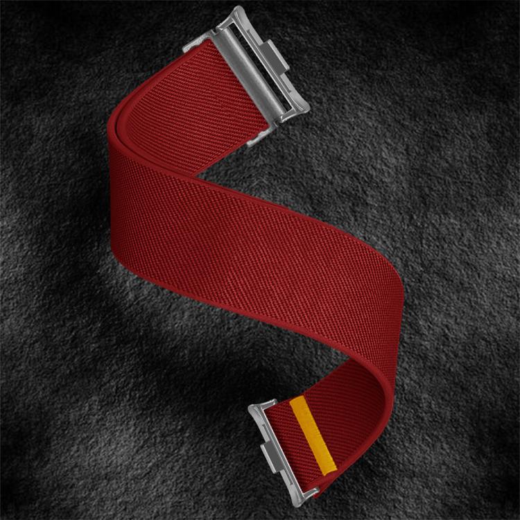 For Xiaomi Band  10 Pro / Redmi Watch 6 / 5 Adjustable Single Loop Elastic Nylon Watch Band