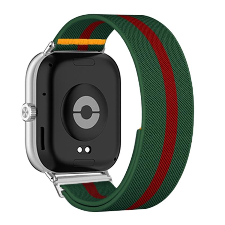 For Xiaomi Band  10 Pro / Redmi Watch 6 / 5 Adjustable Single Loop Elastic Nylon Watch Band