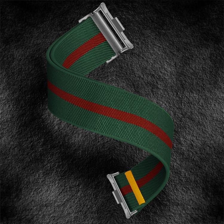 For Xiaomi Band  10 Pro / Redmi Watch 6 / 5 Adjustable Single Loop Elastic Nylon Watch Band