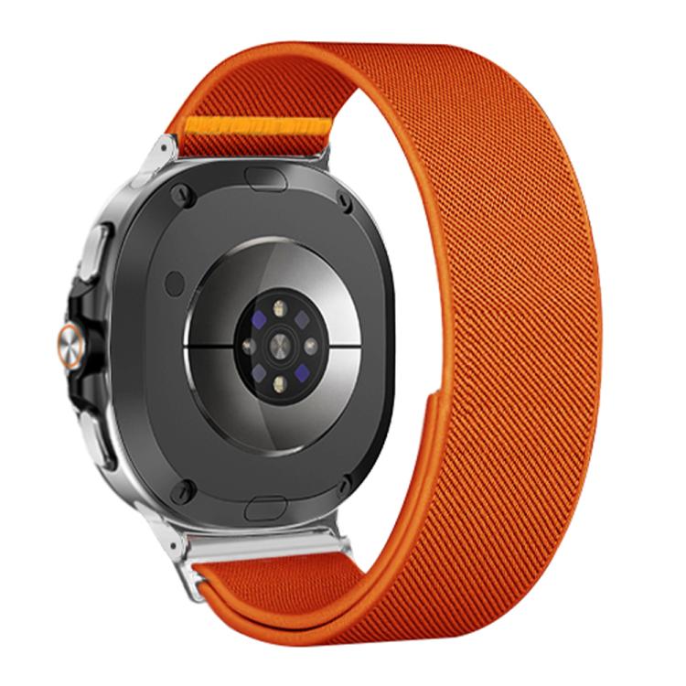 For Samsung Galaxy Watch8 / Watch8 Classic Adjustable Single Loop Elastic Nylon Watch Band