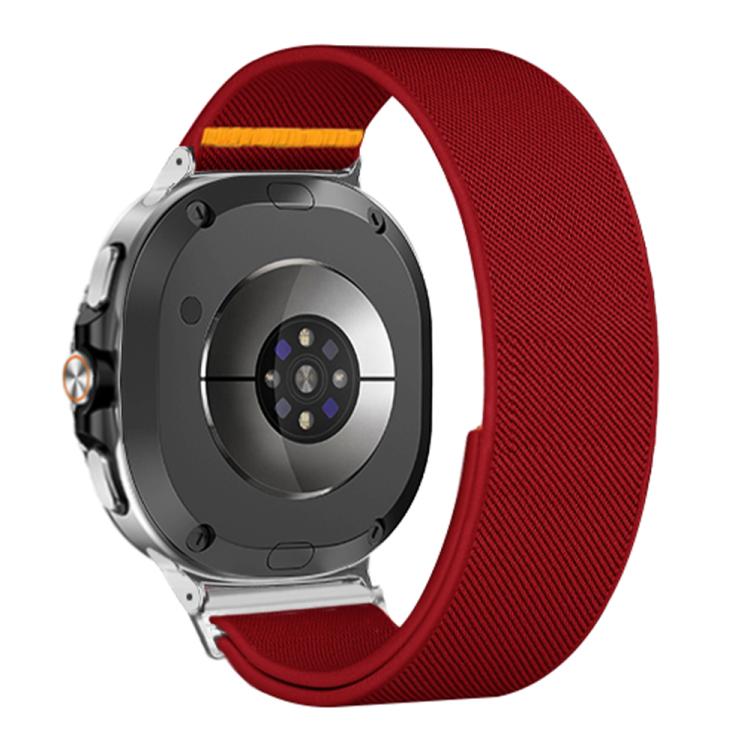 For Samsung Galaxy Watch8 / Watch8 Classic Adjustable Single Loop Elastic Nylon Watch Band