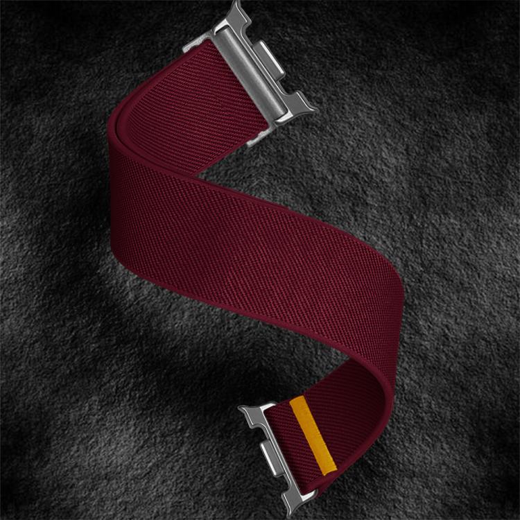 For Samsung Galaxy Watch8 / Watch8 Classic Adjustable Single Loop Elastic Nylon Watch Band