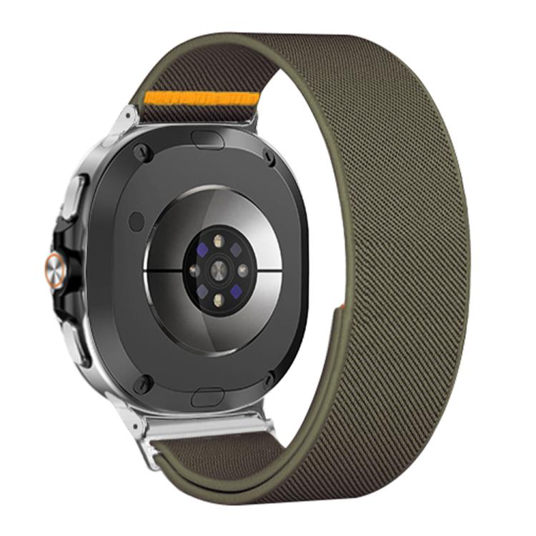 For Samsung Galaxy Watch8 / Watch8 Classic Adjustable Single Loop Elastic Nylon Watch Band