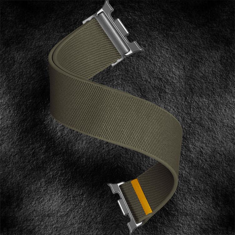 For Samsung Galaxy Watch8 / Watch8 Classic Adjustable Single Loop Elastic Nylon Watch Band