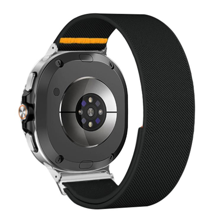 For Samsung Galaxy Watch8 / Watch8 Classic Adjustable Single Loop Elastic Nylon Watch Band