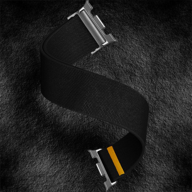 For Samsung Galaxy Watch8 / Watch8 Classic Adjustable Single Loop Elastic Nylon Watch Band
