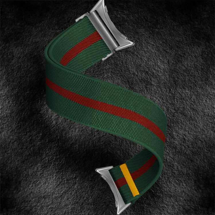 For Google Pixel Watch 4 / Watch 3 45mm Adjustable Single Loop Elastic Nylon Watch Band