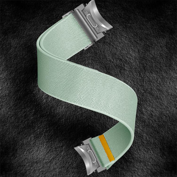For Samsung Galaxy Watch FE / 7 / 6 / 5 / 4 Adjustable Single Loop Elastic Nylon Watch Band