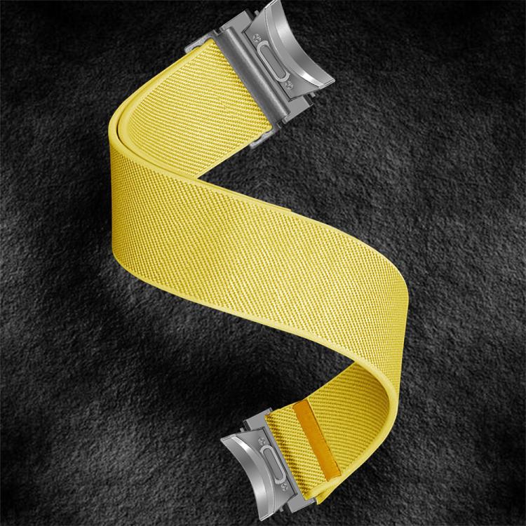 For Samsung Galaxy Watch FE / 7 / 6 / 5 / 4 Adjustable Single Loop Elastic Nylon Watch Band