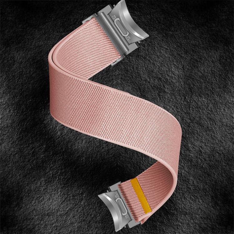 For Samsung Galaxy Watch FE / 7 / 6 / 5 / 4 Adjustable Single Loop Elastic Nylon Watch Band