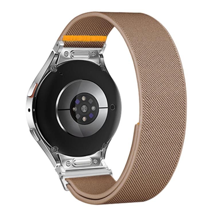 For Samsung Galaxy Watch FE / 7 / 6 / 5 / 4 Adjustable Single Loop Elastic Nylon Watch Band