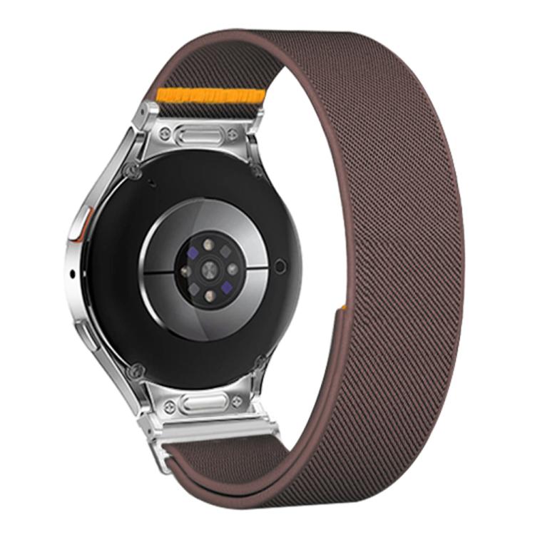 For Samsung Galaxy Watch FE / 7 / 6 / 5 / 4 Adjustable Single Loop Elastic Nylon Watch Band