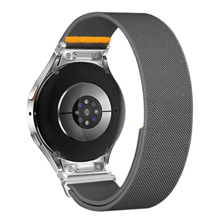 For Samsung Galaxy Watch FE / 7 / 6 / 5 / 4 Adjustable Single Loop Elastic Nylon Watch Band