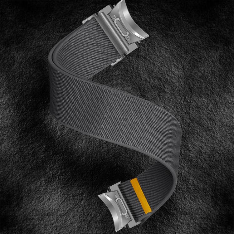 For Samsung Galaxy Watch FE / 7 / 6 / 5 / 4 Adjustable Single Loop Elastic Nylon Watch Band