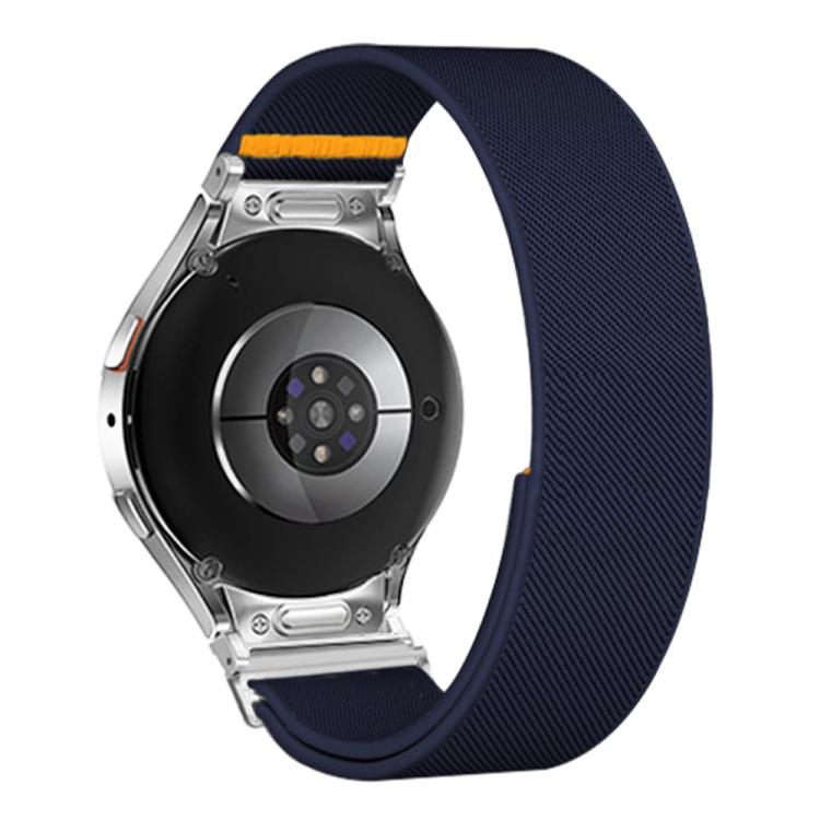 For Samsung Galaxy Watch FE / 7 / 6 / 5 / 4 Adjustable Single Loop Elastic Nylon Watch Band