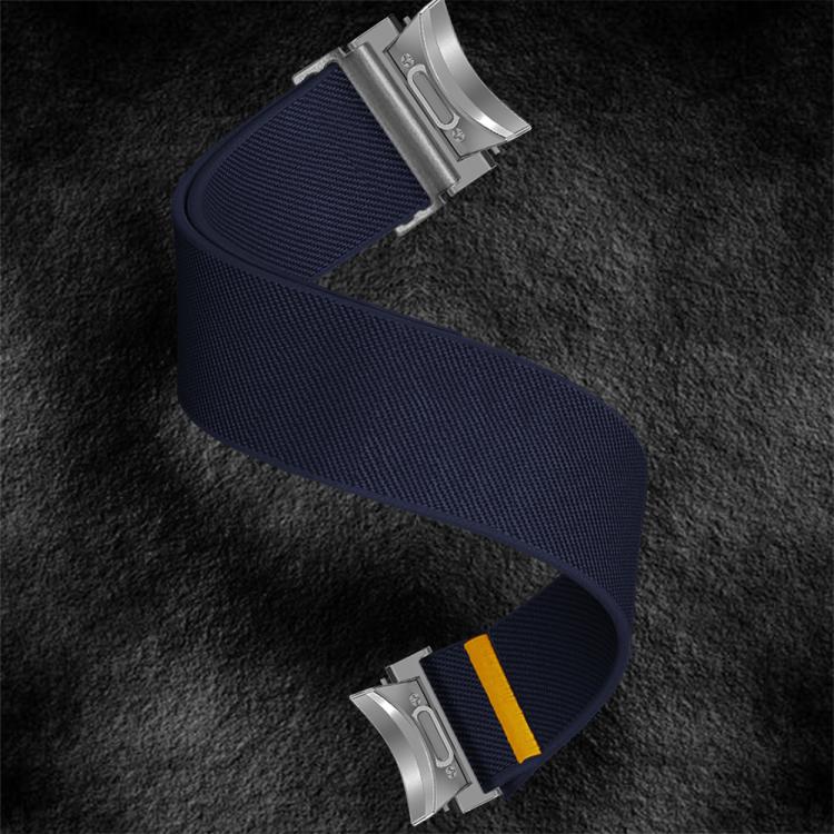 For Samsung Galaxy Watch FE / 7 / 6 / 5 / 4 Adjustable Single Loop Elastic Nylon Watch Band