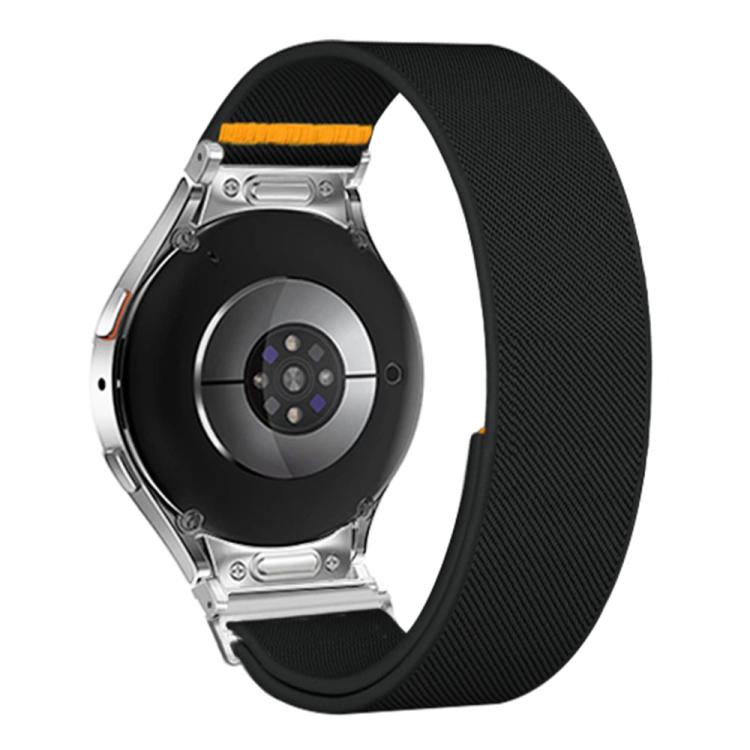 For Samsung Galaxy Watch FE / 7 / 6 / 5 / 4 Adjustable Single Loop Elastic Nylon Watch Band