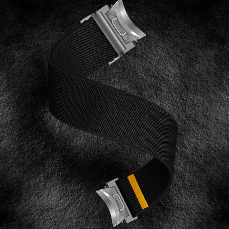 For Samsung Galaxy Watch FE / 7 / 6 / 5 / 4 Adjustable Single Loop Elastic Nylon Watch Band