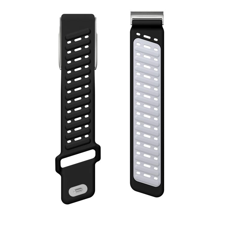 Reverse Buckle Sports Breathable Silicone Watch Band For WHOOP 5.0 Electrocardiogram