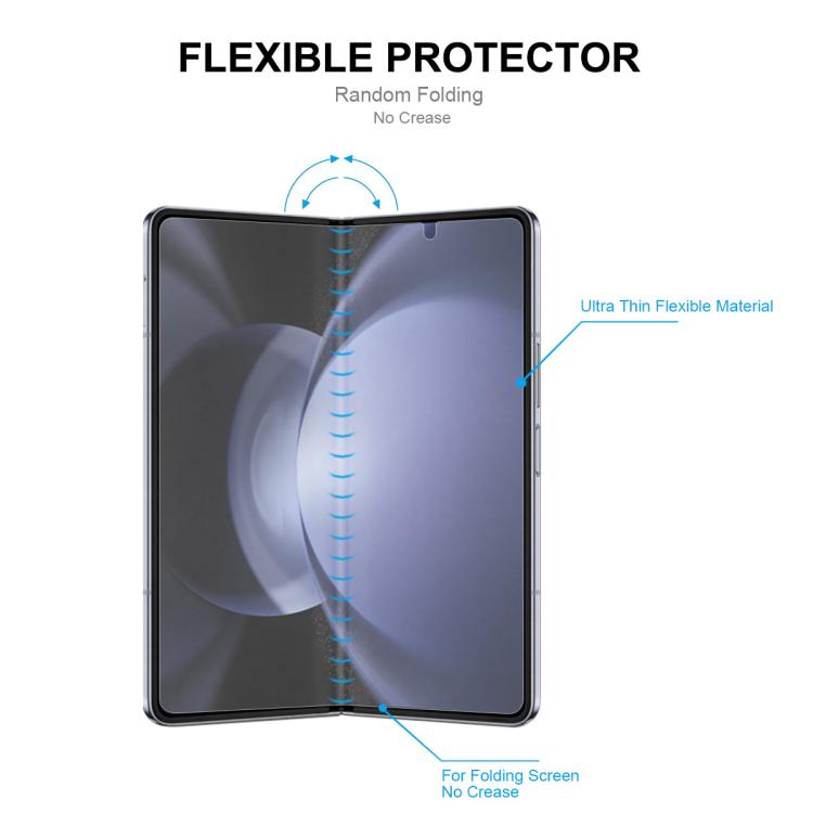 For Samsung Galaxy Z Fold7 ENKAY Hat-Prince Front Back Full Glue Coverage No Crease Elastic Soft Film