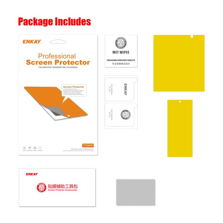 For Samsung Galaxy Z Fold7 ENKAY Hat-Prince Front Back Full Glue Coverage No Crease Elastic Soft Film