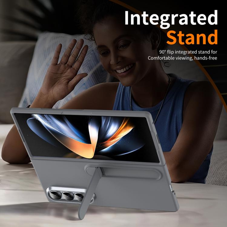 For Samsung Galaxy Z Fold4 Lonely Star Folding Shell Film Integrated Phone Case