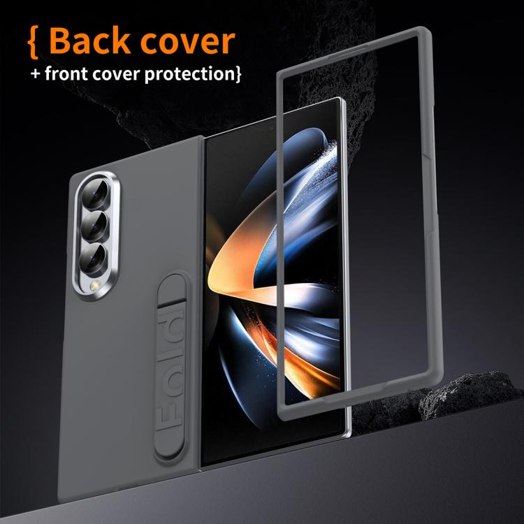 For Samsung Galaxy Z Fold4 Lonely Star Folding Shell Film Integrated Phone Case