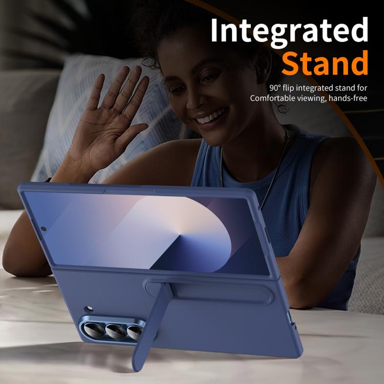 For Samsung Galaxy Z Fold6 5G Lonely Star Folding Shell Film Integrated Phone Case