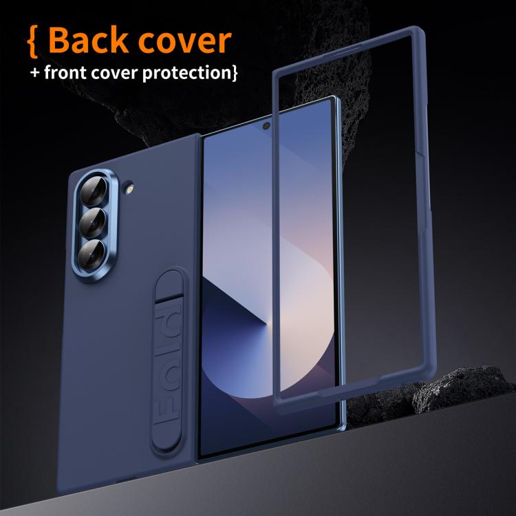 For Samsung Galaxy Z Fold6 5G Lonely Star Folding Shell Film Integrated Phone Case