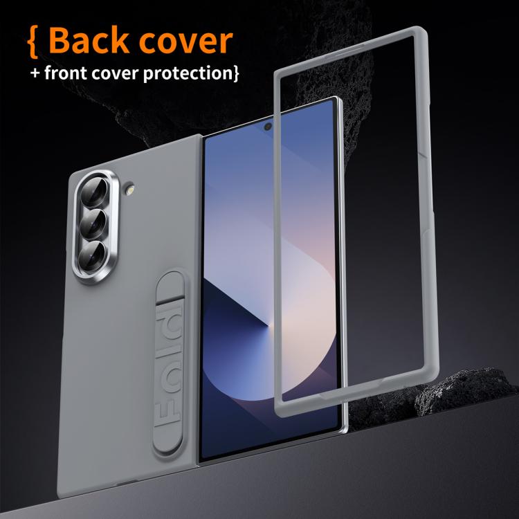 For Samsung Galaxy Z Fold6 5G Lonely Star Folding Shell Film Integrated Phone Case