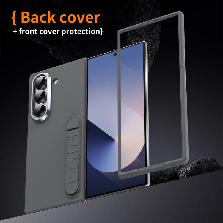 For Samsung Galaxy Z Fold6 5G Lonely Star Folding Shell Film Integrated Phone Case