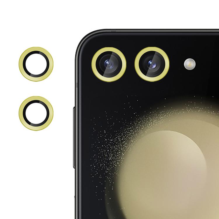For Samsung Galaxy Z Flip5  Kalebol No Flicker Ultra-Thin Individual Camera Lens Tempered Glass Film