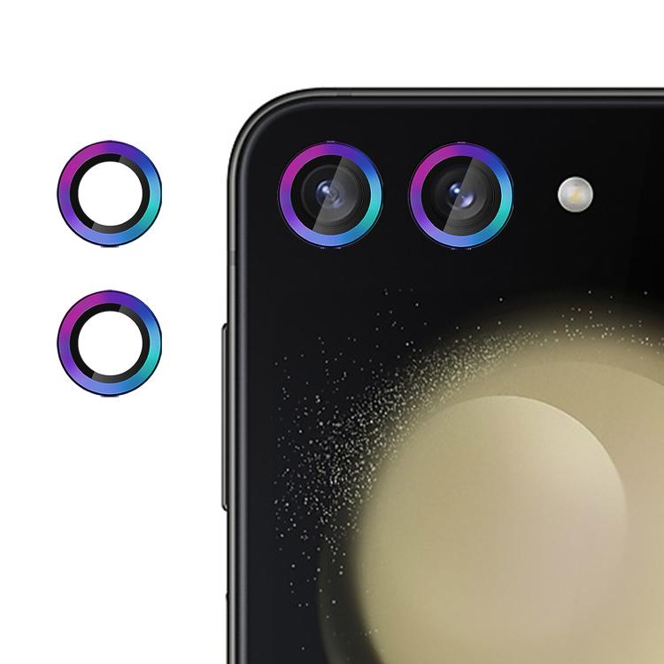 For Samsung Galaxy Z Flip5  Kalebol No Flicker Ultra-Thin Individual Camera Lens Tempered Glass Film