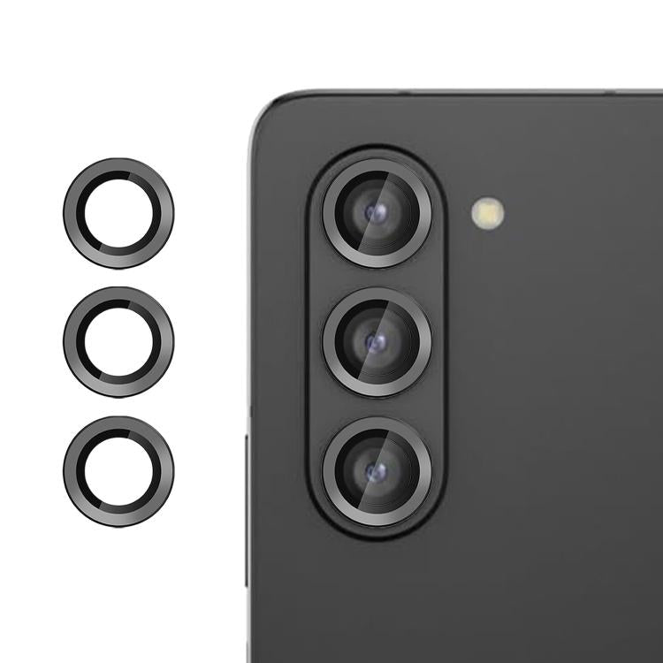 For Samsung Galaxy Z Fold5  Kalebol No Flicker Ultra-Thin Individual Camera Lens Tempered Glass Film