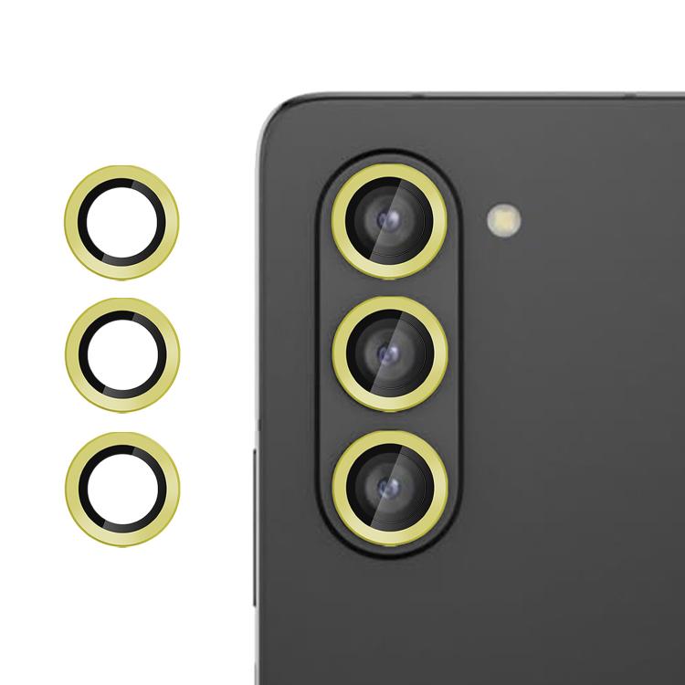 For Samsung Galaxy Z Fold5  Kalebol No Flicker Ultra-Thin Individual Camera Lens Tempered Glass Film