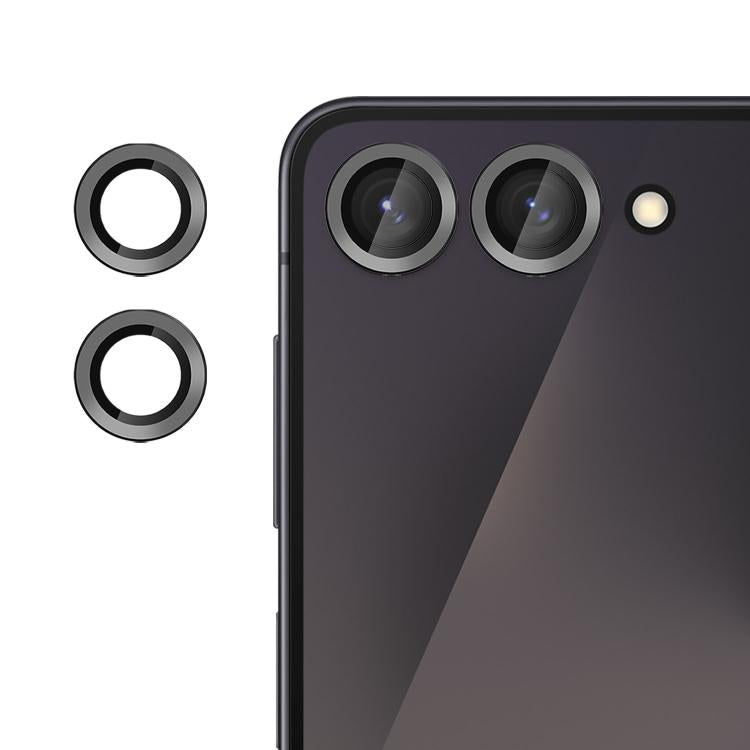 For Samsung Galaxy Z Flip7 Kalebol No Flicker Ultra-Thin Individual Camera Lens Tempered Glass Film
