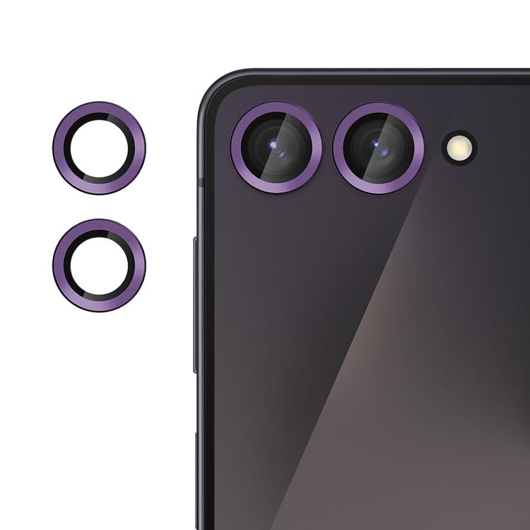 For Samsung Galaxy Z Flip7 Kalebol No Flicker Ultra-Thin Individual Camera Lens Tempered Glass Film