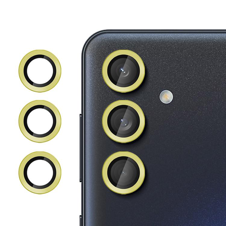 For Samsung Galaxy M55 Kalebol No Flicker Ultra-Thin Individual Camera Lens Tempered Glass Film