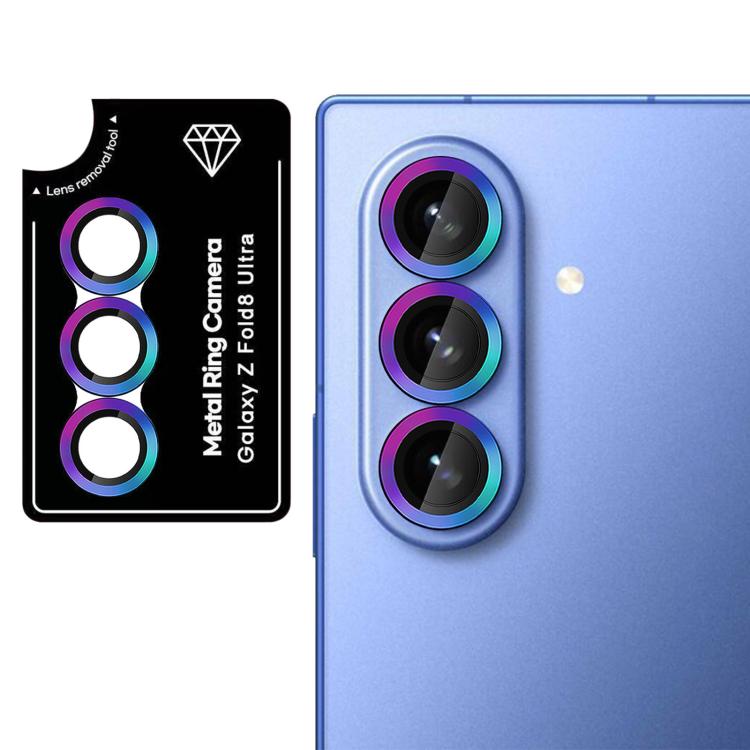 For Galaxy Z Fold8 Ultra 5G Kalebol No Flicker Ultra-Thin Individual Camera Lens Tempered Glass Film