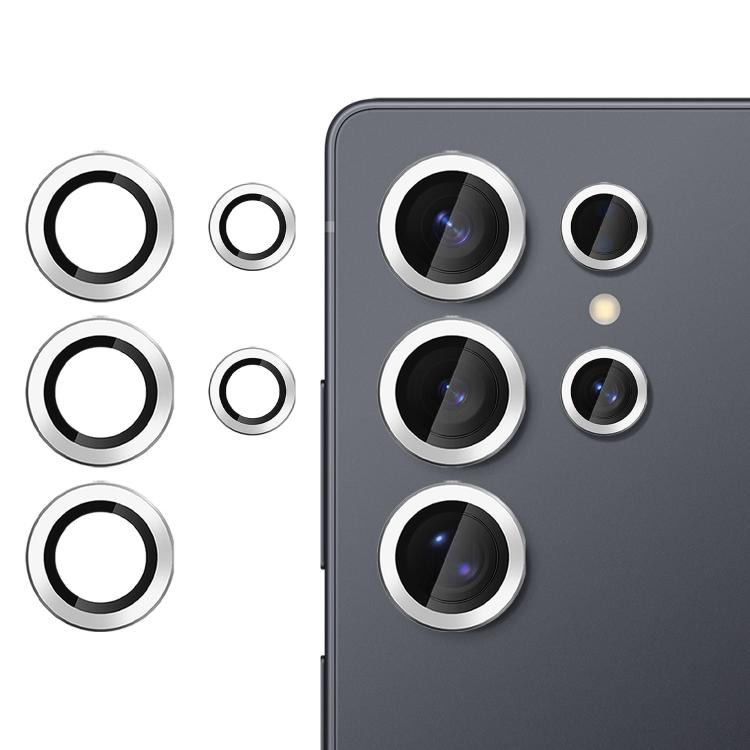 For Samsung Galaxy S25 Ultra 5G Kalebol No Flicker Ultra-Thin Individual Camera Lens Tempered Glass Film