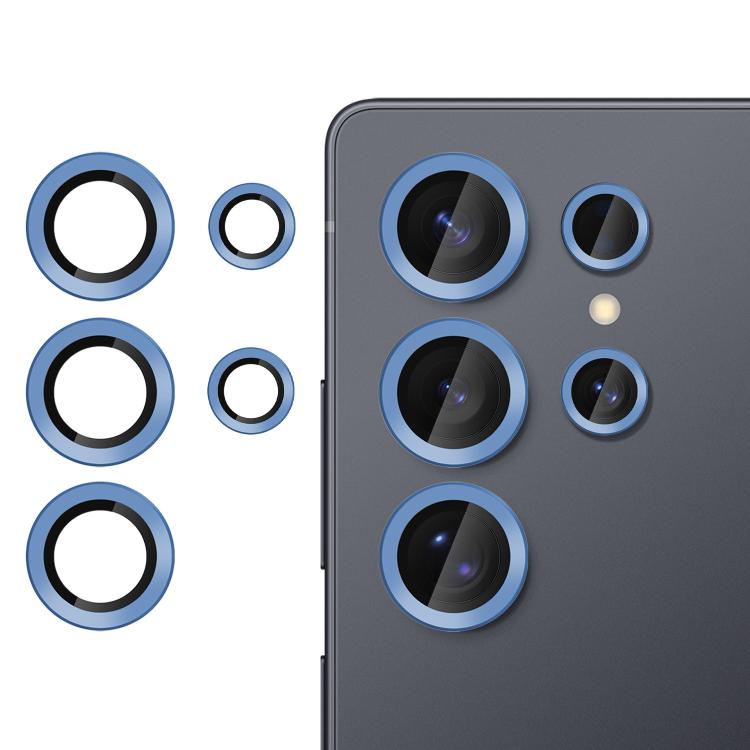 For Samsung Galaxy S25 Ultra 5G Kalebol No Flicker Ultra-Thin Individual Camera Lens Tempered Glass Film