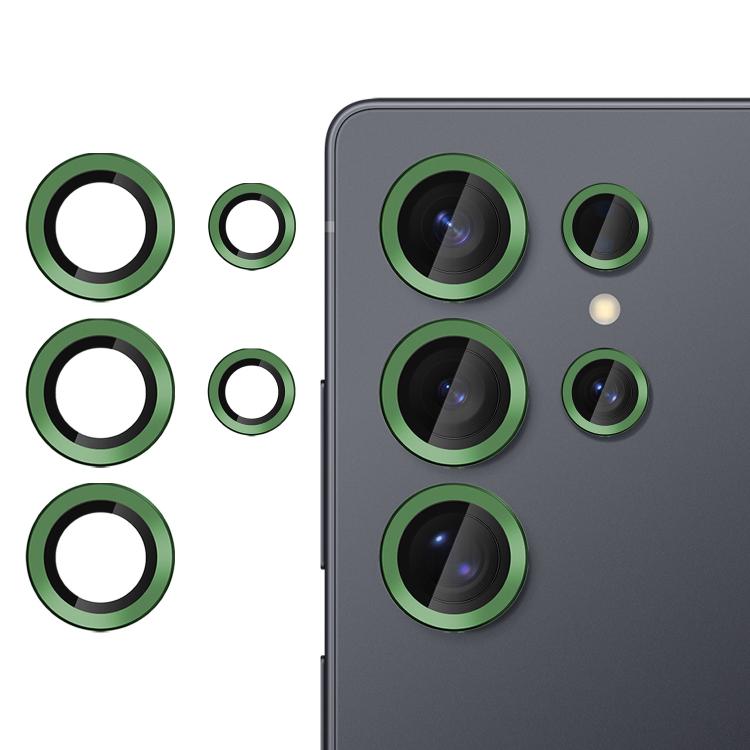 For Samsung Galaxy S25 Ultra 5G Kalebol No Flicker Ultra-Thin Individual Camera Lens Tempered Glass Film