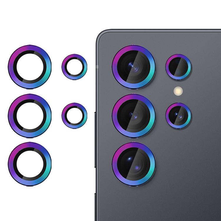 For Samsung Galaxy S25 Ultra 5G Kalebol No Flicker Ultra-Thin Individual Camera Lens Tempered Glass Film