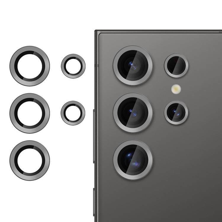 For Samsung Galaxy S24 Ultra 5G Kalebol No Flicker Ultra-Thin Individual Camera Lens Tempered Glass Film