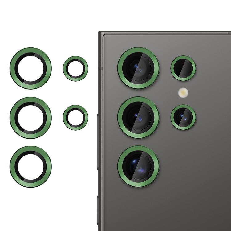 For Samsung Galaxy S24 Ultra 5G Kalebol No Flicker Ultra-Thin Individual Camera Lens Tempered Glass Film