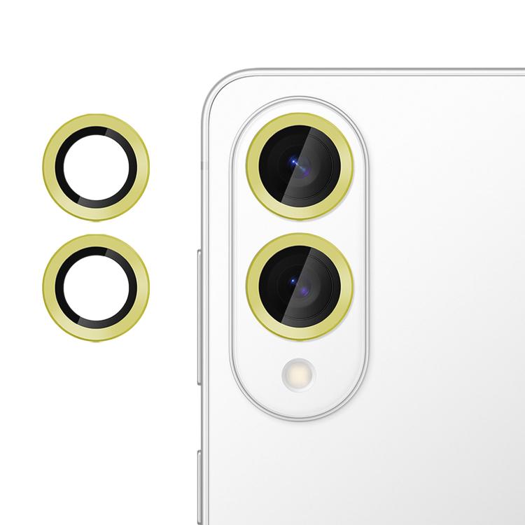 For Samsung Galaxy S25 Edge 5G Kalebol No Flicker Ultra-Thin Individual Camera Lens Tempered Glass Film