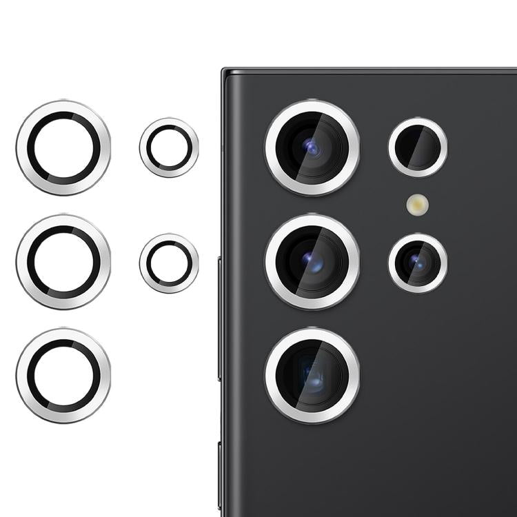 For Samsung Galaxy S23 Ultra 5G Kalebol No Flicker Ultra-Thin Individual Camera Lens Tempered Glass Film