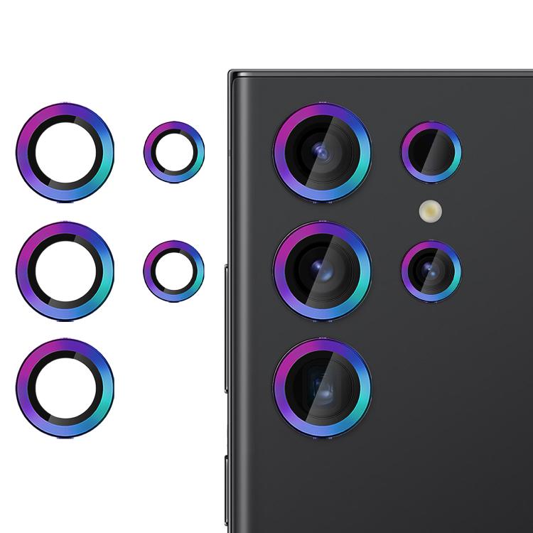 For Samsung Galaxy S23 Ultra 5G Kalebol No Flicker Ultra-Thin Individual Camera Lens Tempered Glass Film